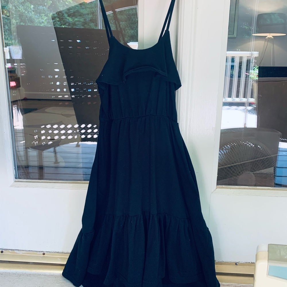Girls size small black sundress